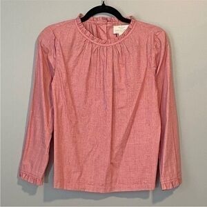 Trovata Birds of Paradis 100%
Cotton Red Gingham Blouse Size XS